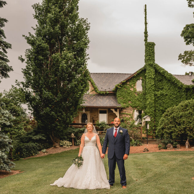 Romantic farm wedding