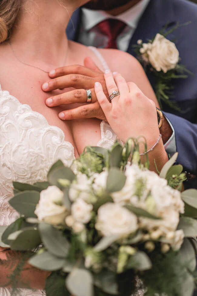 Candid wedding photography