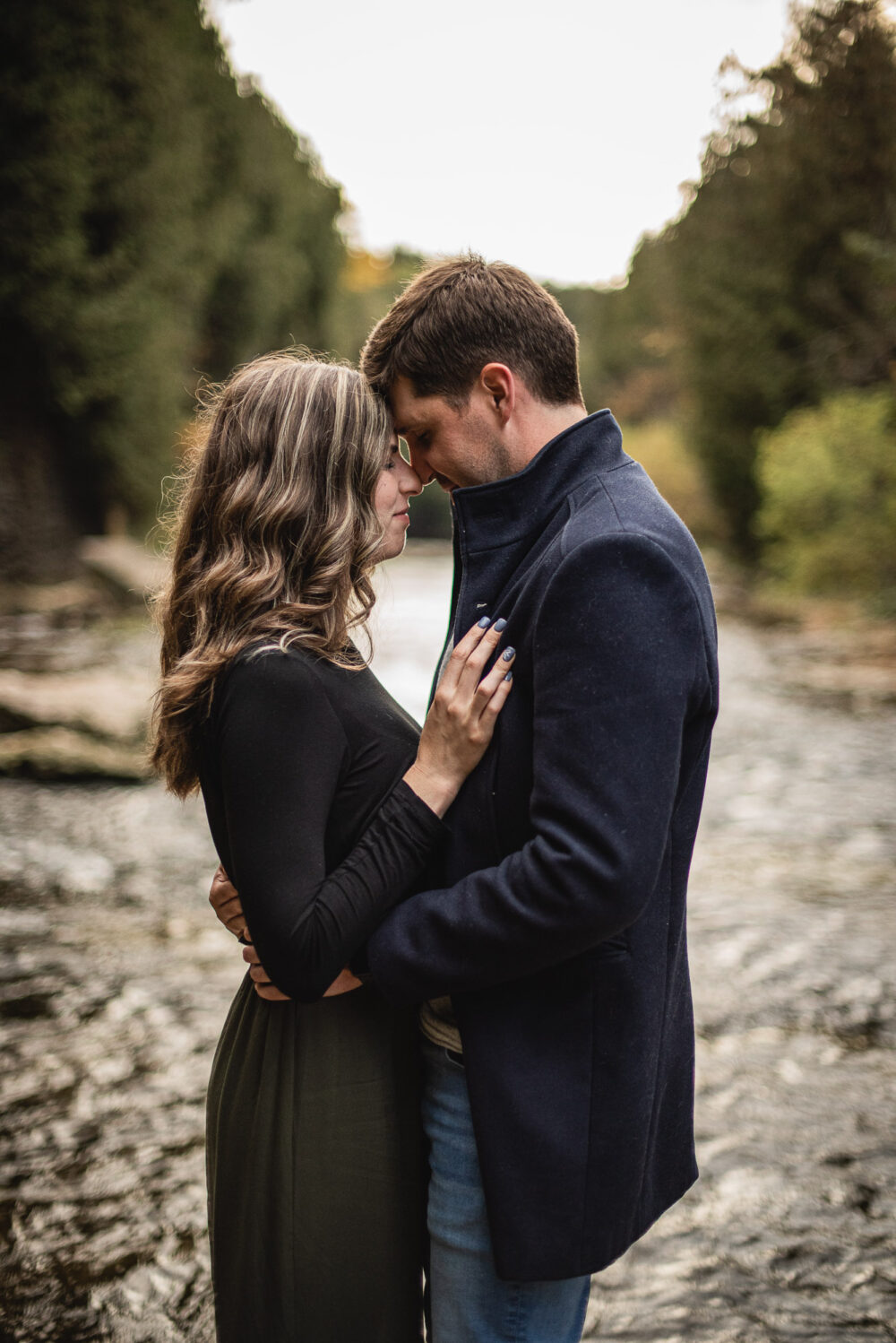Elora Gorge engagement photography
