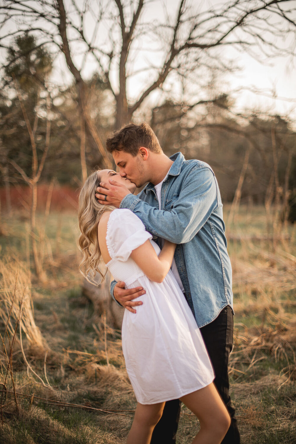 Candid Sunset Engagement Photography Guelph