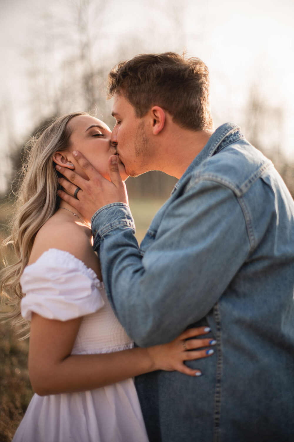 Candid Sunset Engagement Photography Guelph