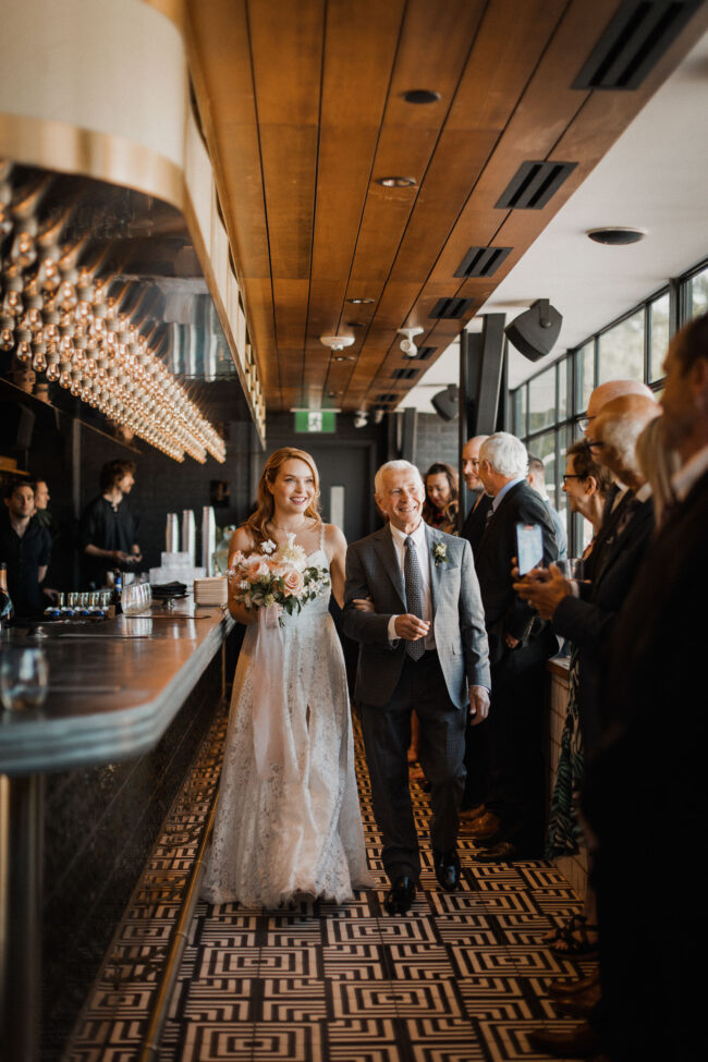 Osteria Rialto wedding ceremony