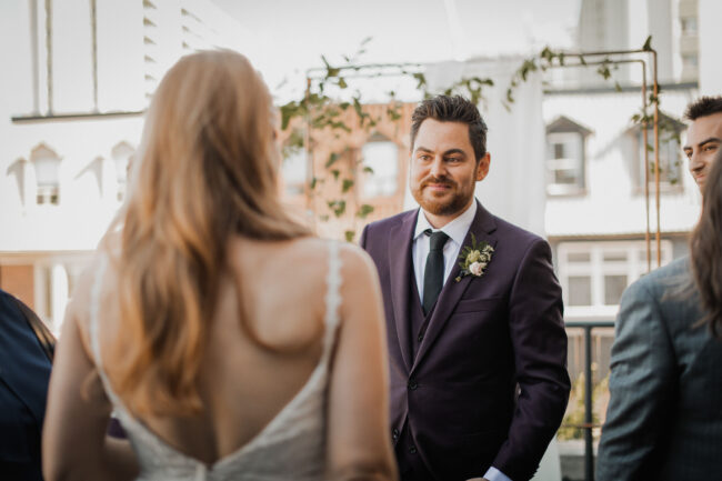 toronto wedding ceremony photos