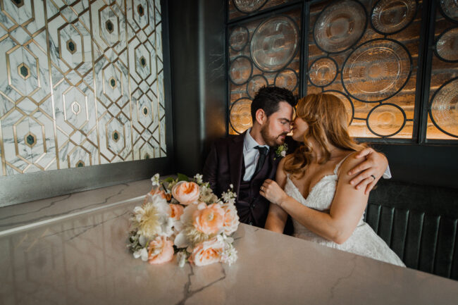 art deco wedding photography