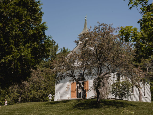 doon heritage village chapel wedding