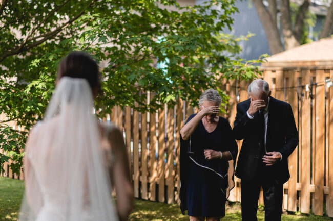 first look with parents