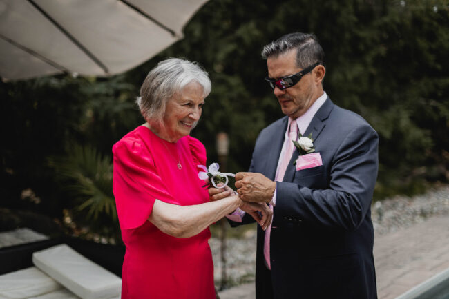 guests at wedding ceremony