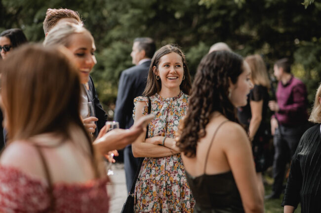 guests at wedding ceremony