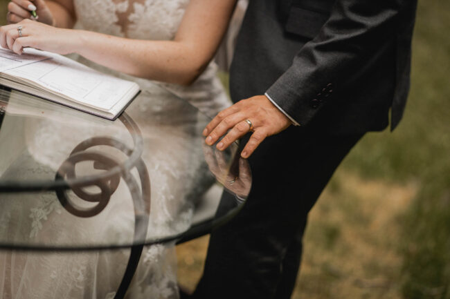 groom's wedding ring