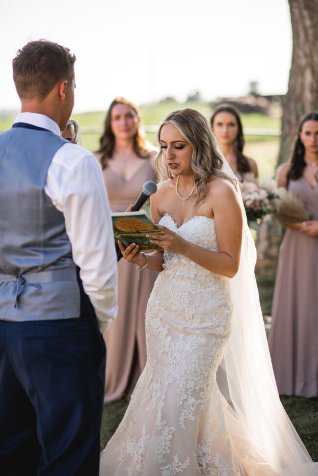 emotional wedding ceremony kitchener