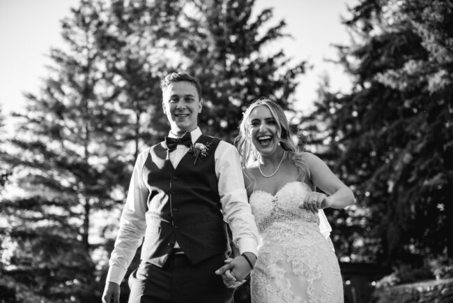 candid bride and groom photography