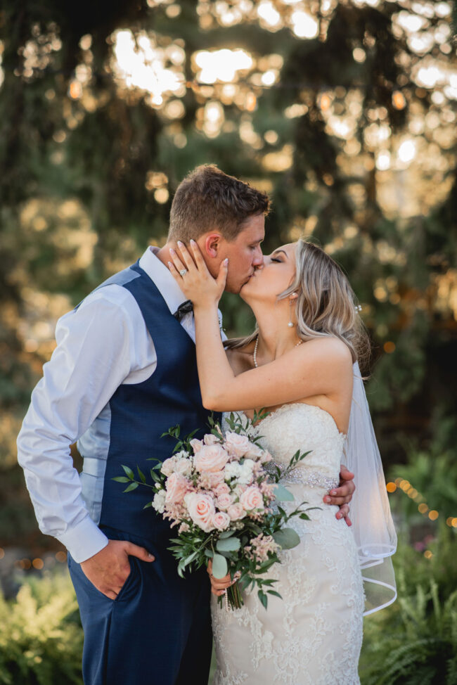 sunset wedding photos kitchener