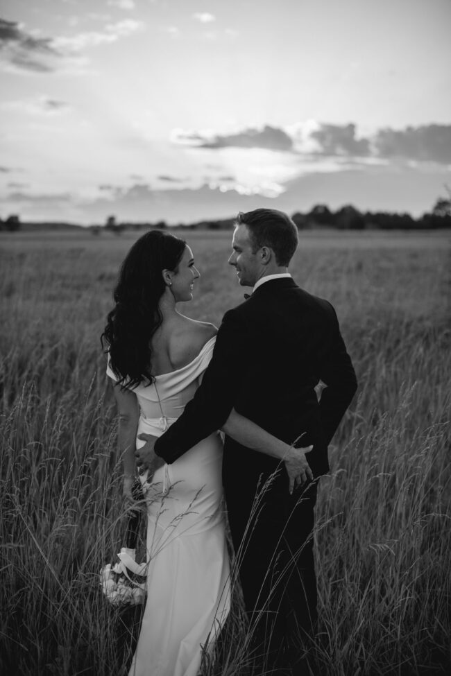 sunset wedding photoshot