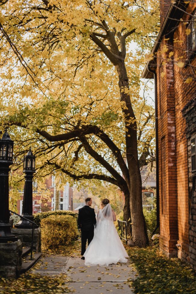 hamilton autumn wedding photography