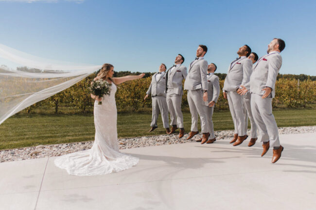 dark horse estate winery wedding