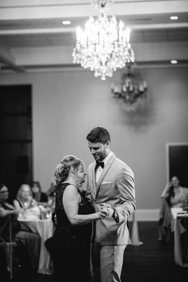 mother son dance wedding