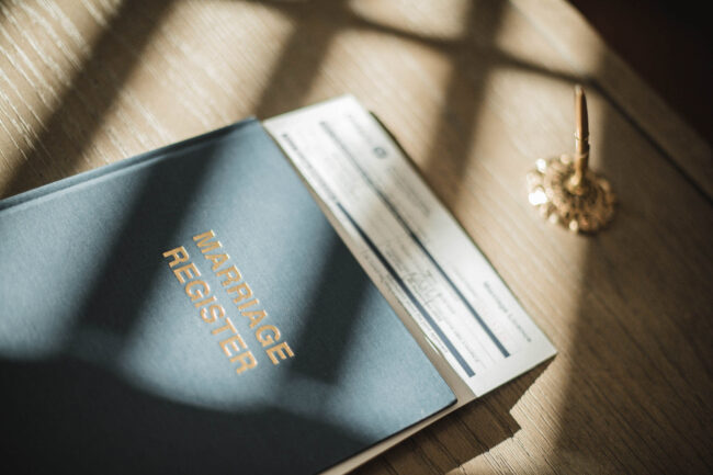 wedding register ontario