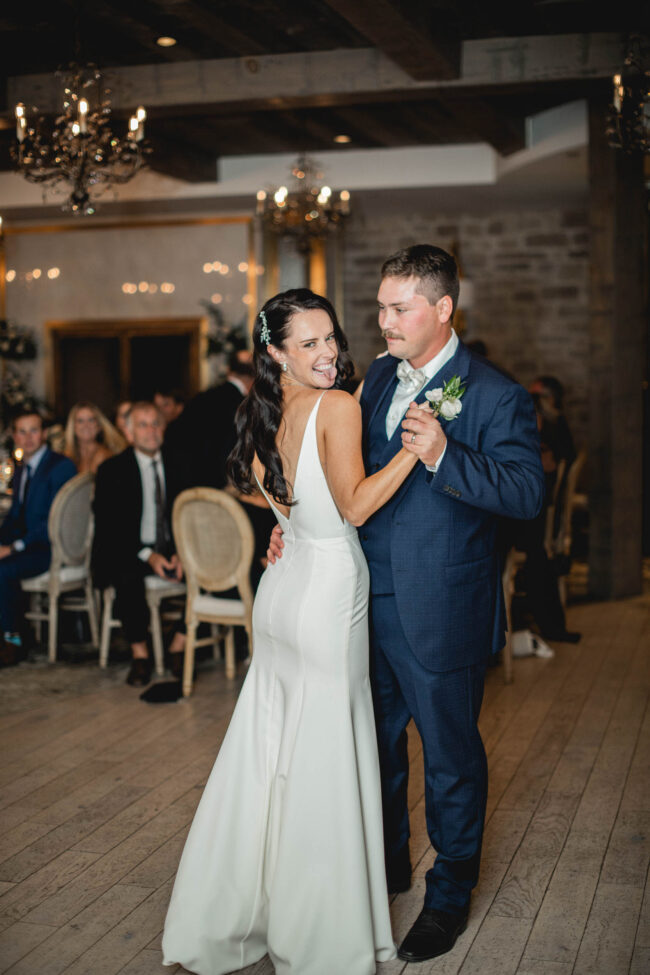 the granary elora mill wedding reception