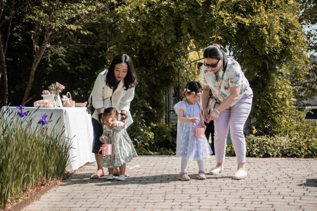 beryl ivey garden wedding ceremony