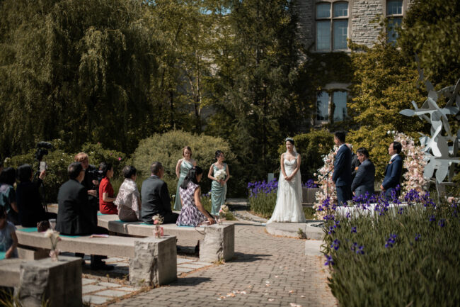 beryl ivey garden wedding ceremony