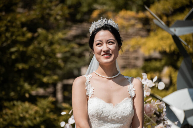 beryl ivey garden wedding ceremony
