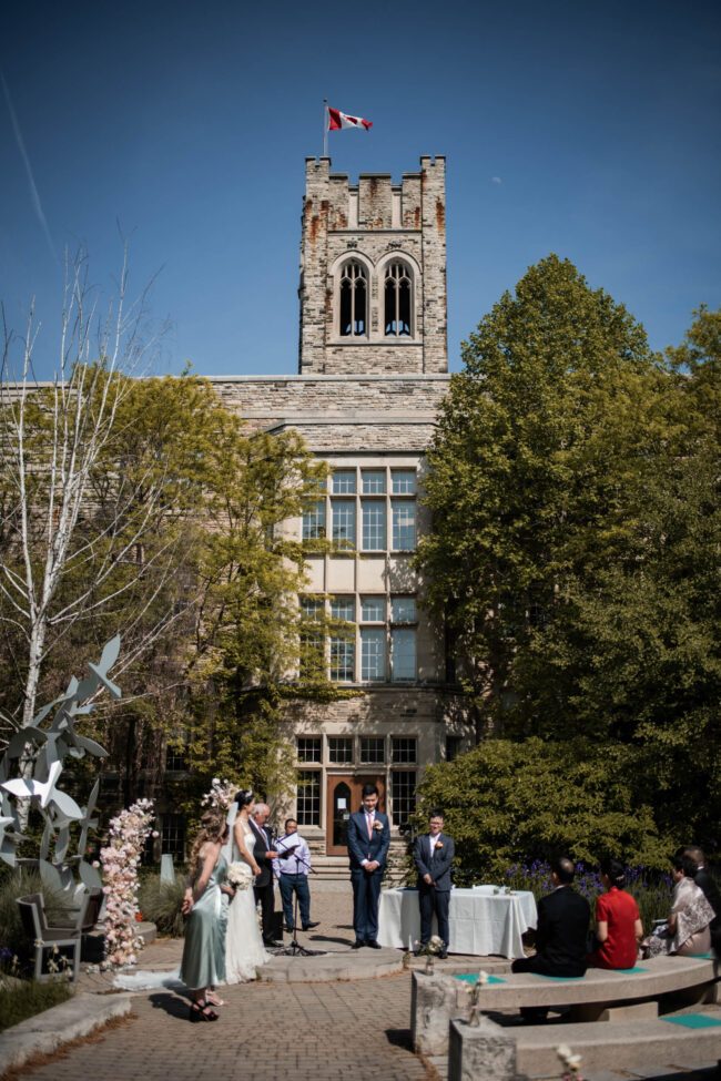 beryl ivey garden wedding ceremony