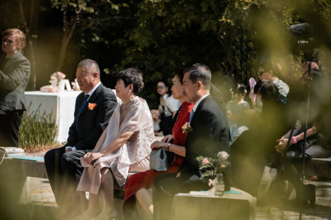 beryl ivey garden wedding ceremony