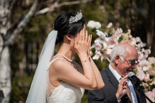 beryl ivey garden wedding ceremony