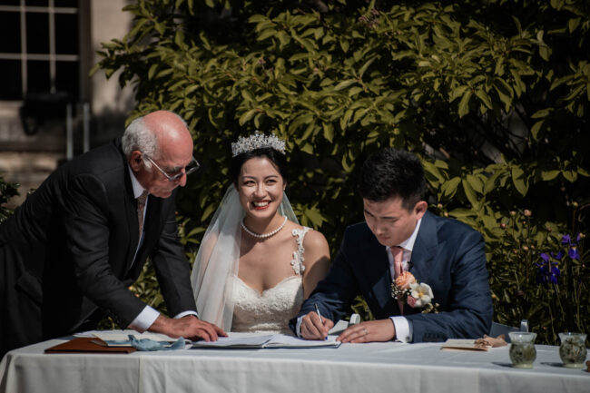 beryl ivey garden western university wedding ceremony