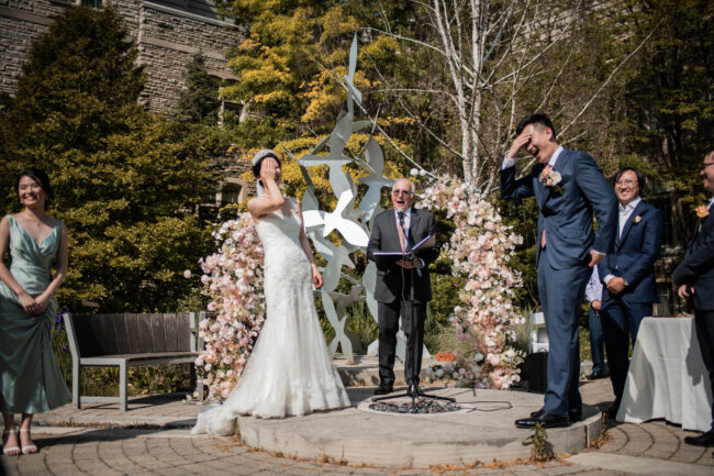 beryl ivey garden western university wedding ceremony