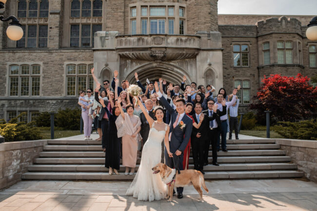 university college building western university wedding photography