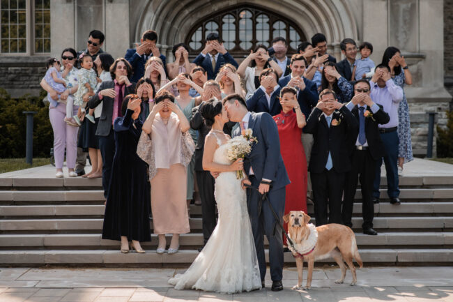 university college building western university wedding photography