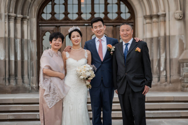 university college building western university wedding photography