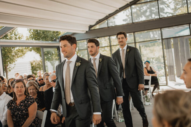 outdoor wedding ceremony whistle bear golf club kitchner