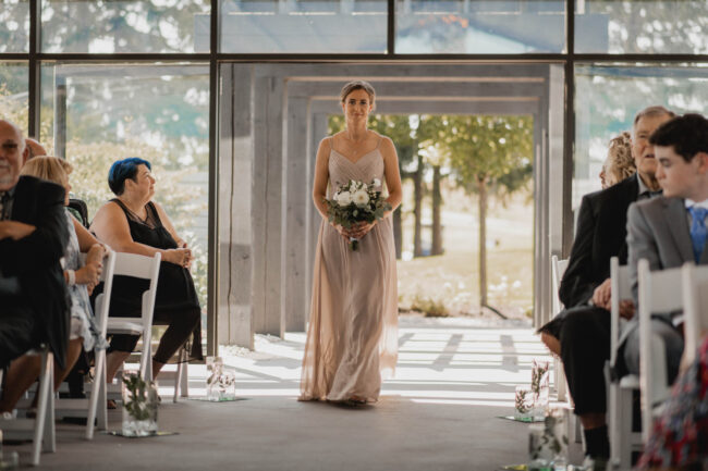 outdoor wedding ceremony whistle bear golf club kitchner
