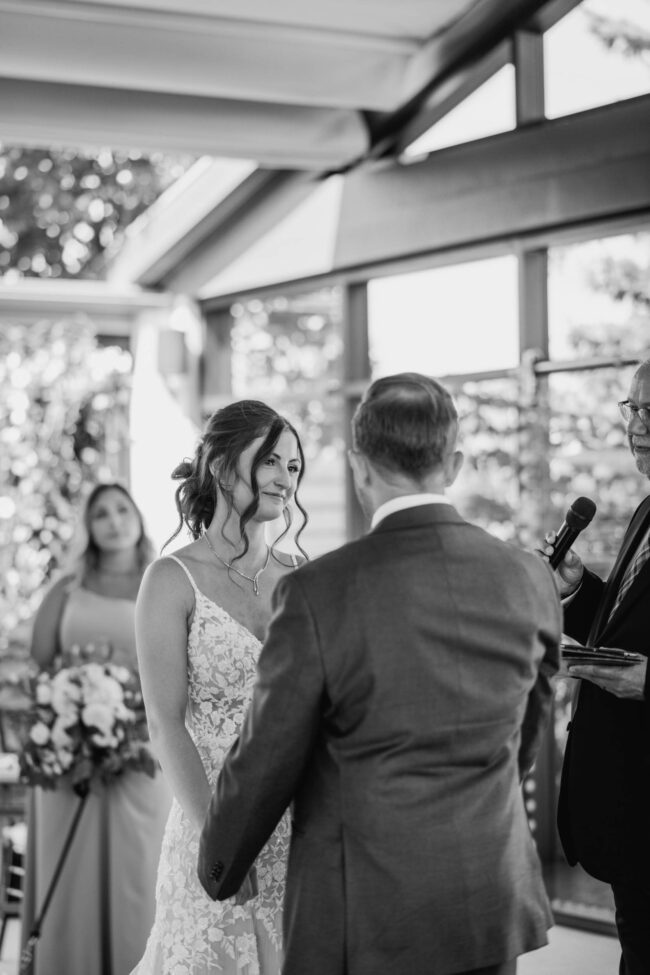 outdoor wedding ceremony whistle bear golf club kitchner