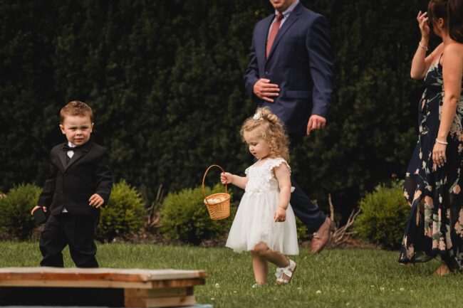 wedding ceremony at canadian forces college north york