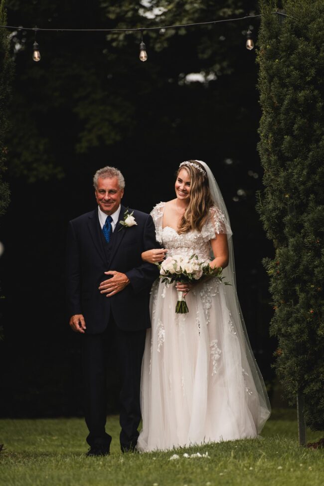 wedding ceremony at canadian forces college north york