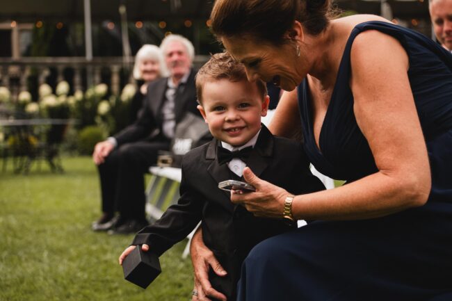 wedding ceremony at canadian forces college north york