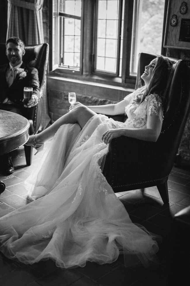 romantic wedding photography at canadian forces college toronto