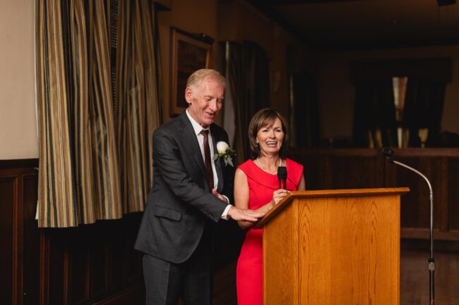 wedding reception speeches at canadian forces college toronto