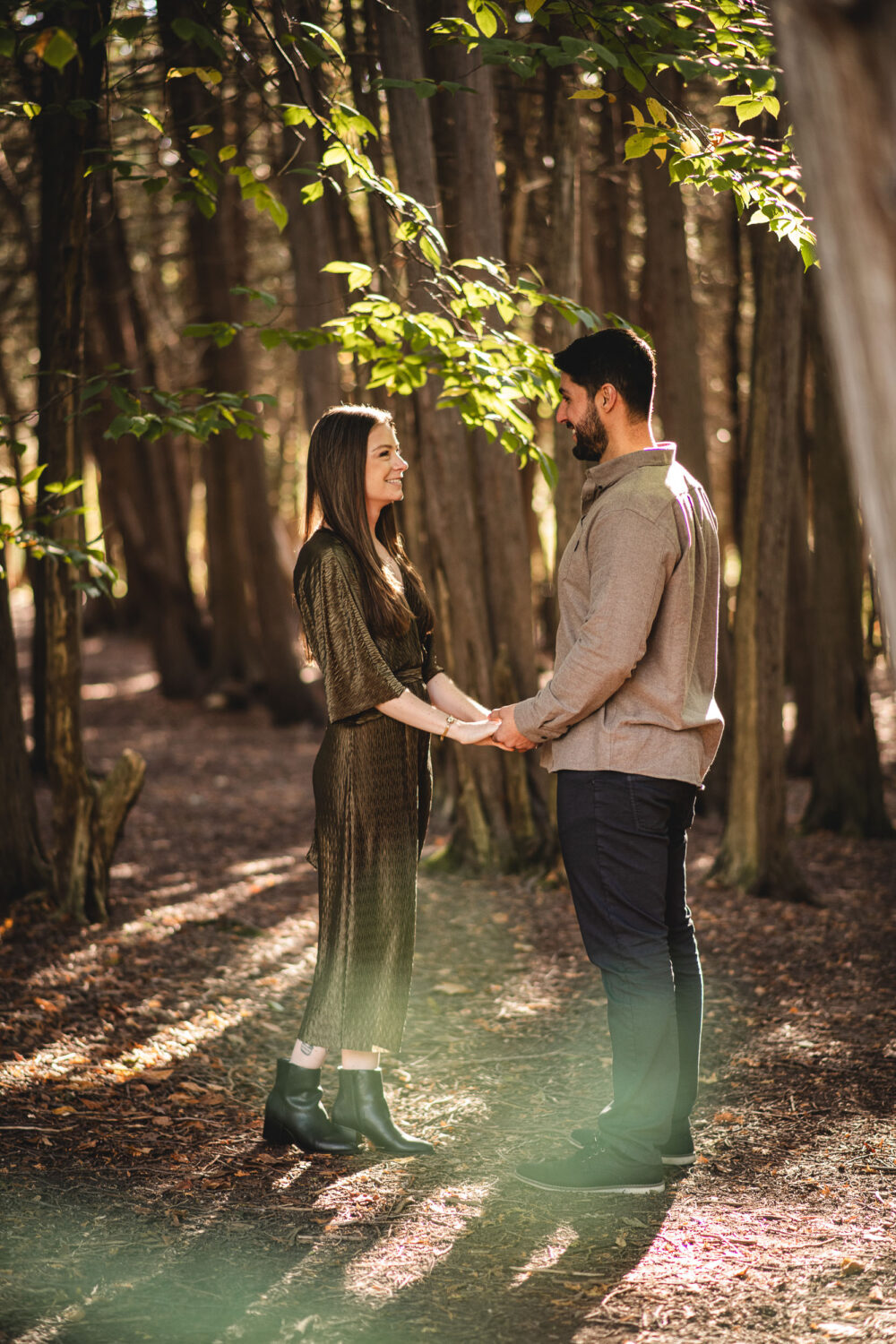elora gorge wedding engagement photography