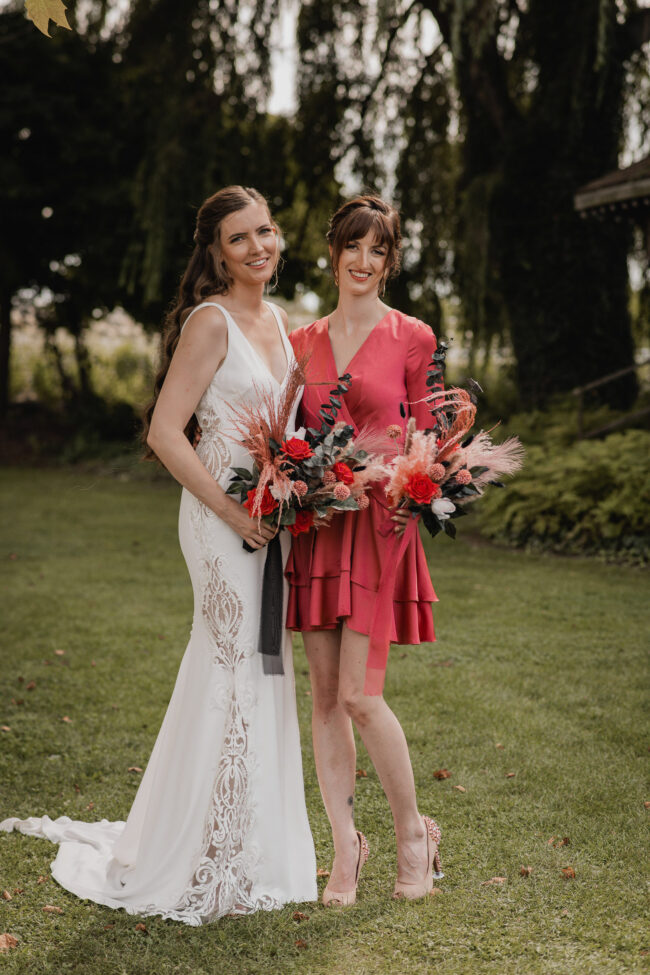 jewel tone fall wedding styling