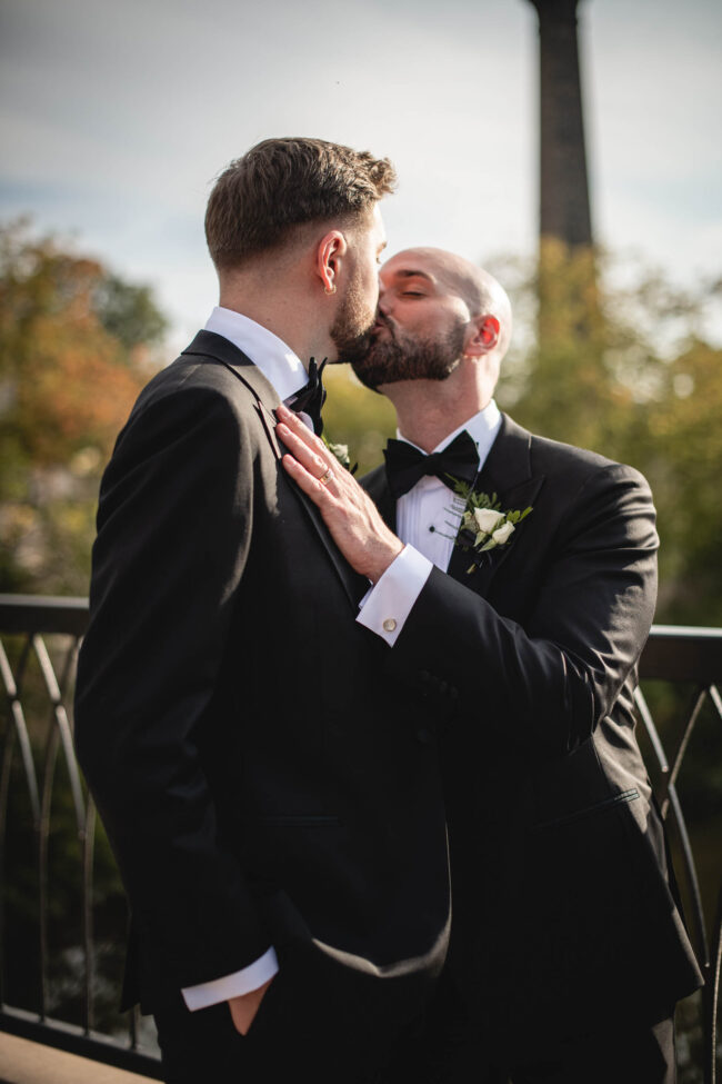 samesex wedding photography elora mill ontario
