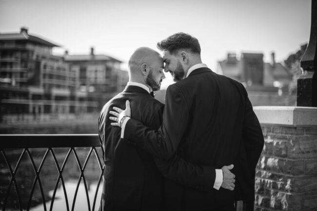 samesex wedding photography elora mill ontario