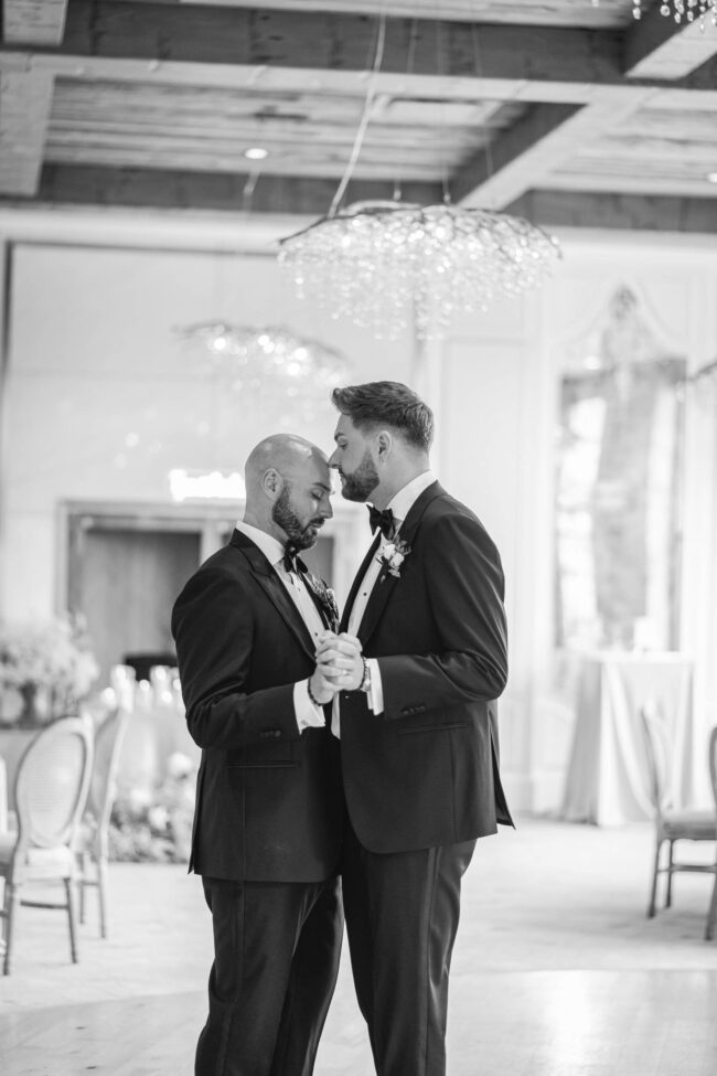 groom and groom private first dance elora mill