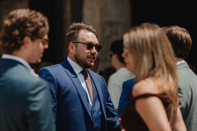 tapestry hall outdoor wedding ceremony