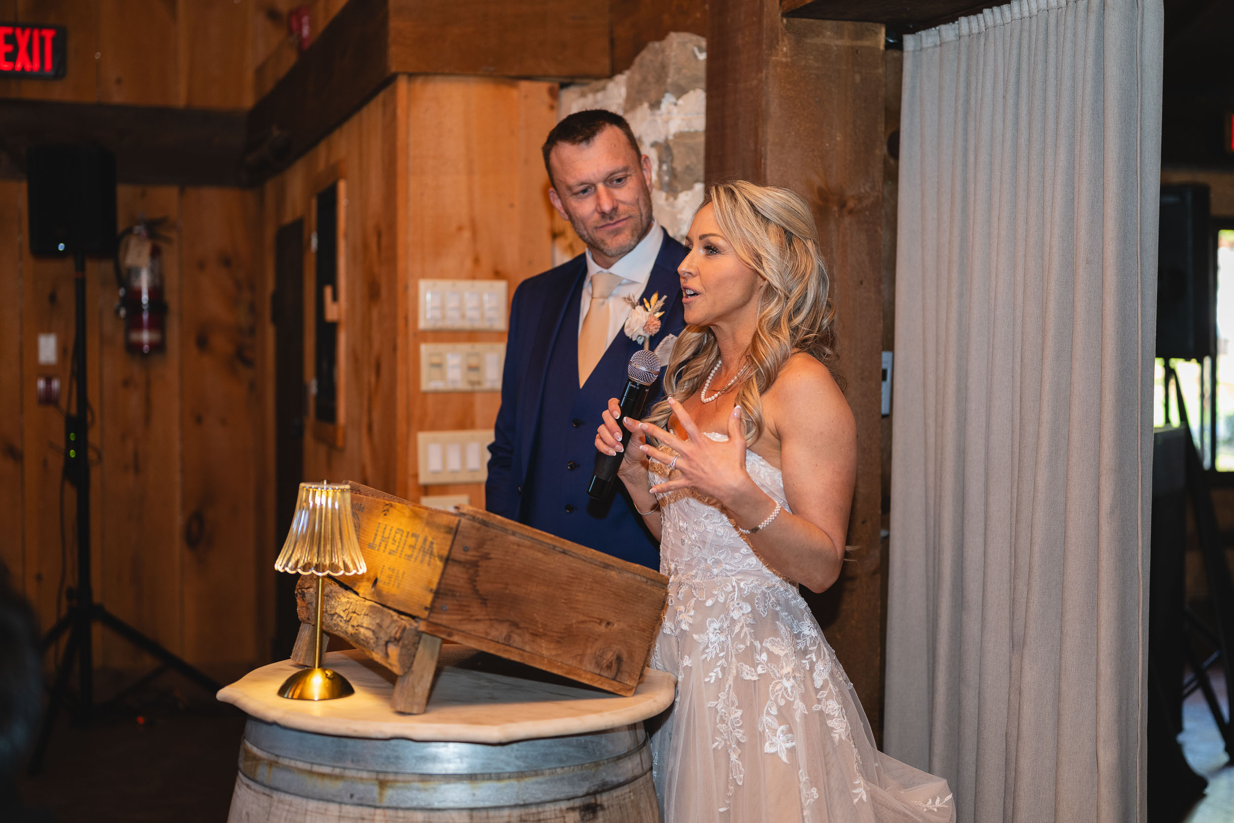 Honsberger Estate Winery Wedding Reception